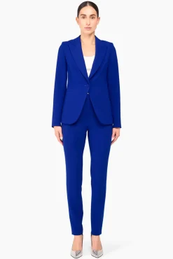 JANICE Pakken^Blauw Dames Pak
