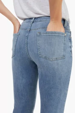 JANICE Denim^Blauwe Mom Jeans Cooper Blue 808