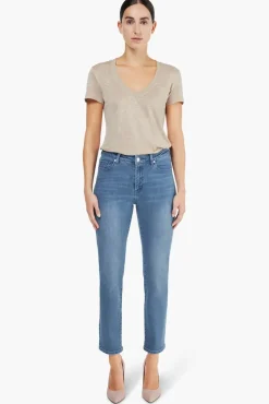 JANICE Denim^Blauwe Mom Jeans Cooper Dark Denim 009