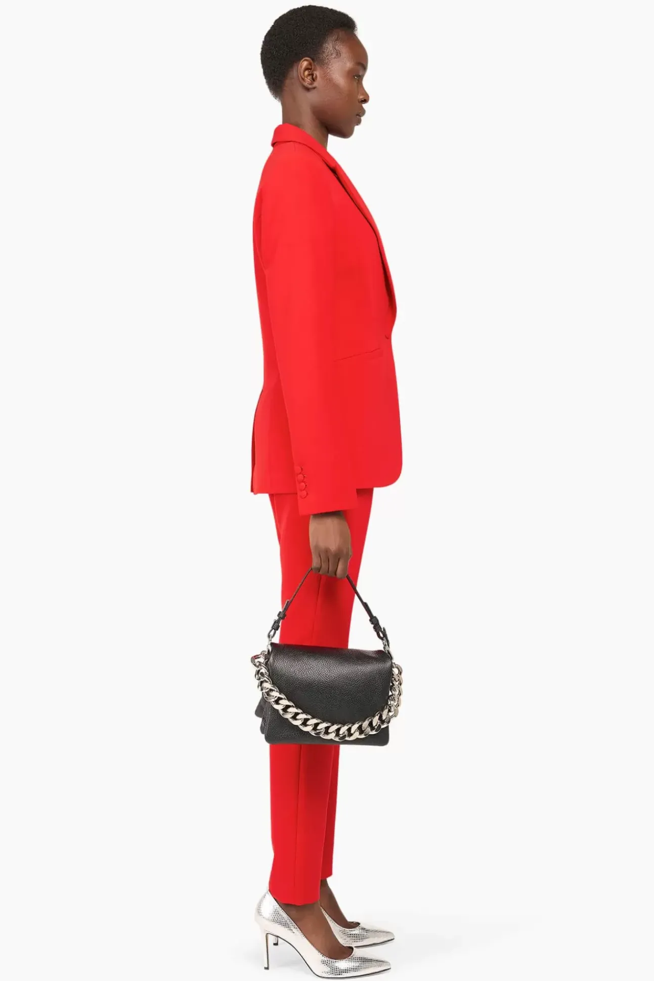 JANICE Blazers^Blazer Dames Getailleerd Luke Rood