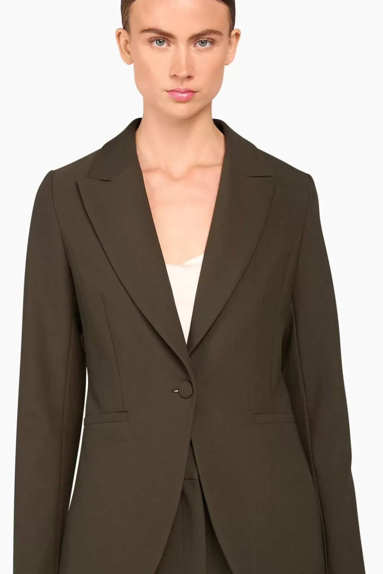 JANICE Blazers^Blazer Dames Getailleerd Luke Groen
