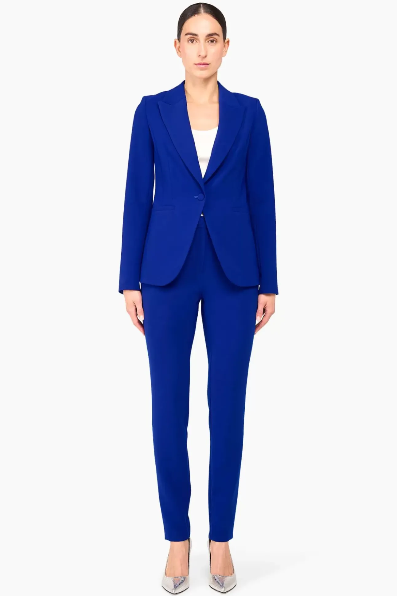 JANICE Blazers^Blazer Dames Getailleerd Luke Blauw