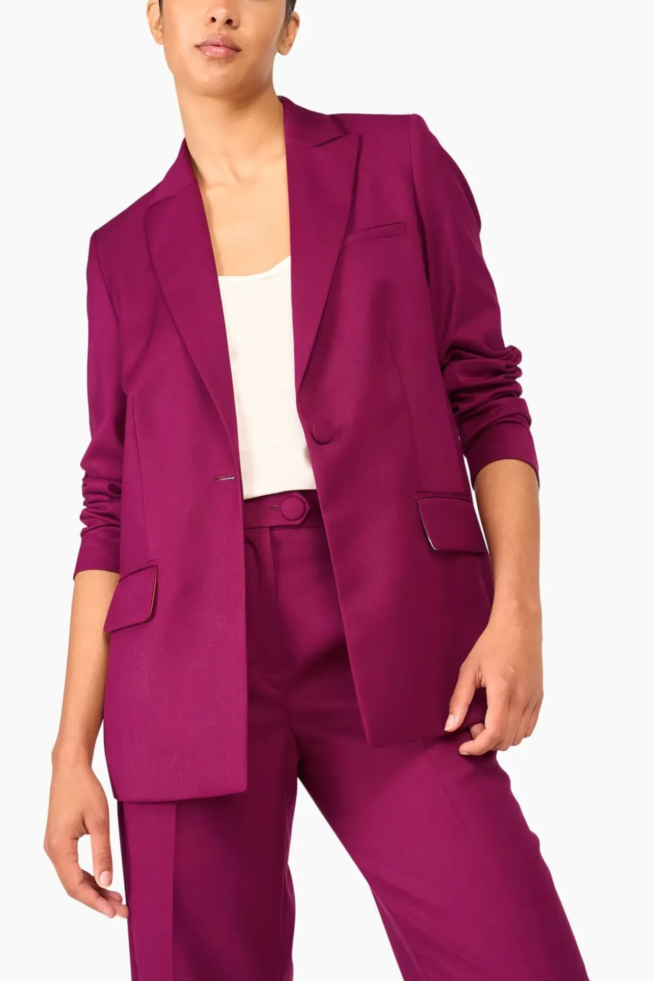 JANICE Blazers^Blazer Dames Nash Burgundy