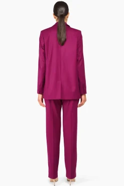 JANICE Blazers^Blazer Dames Nash Burgundy