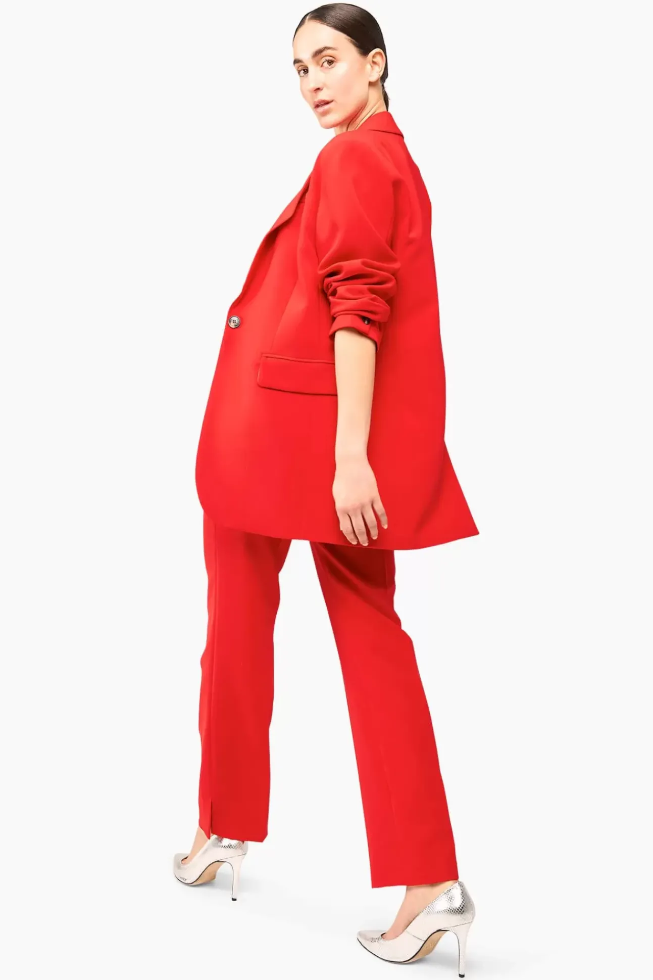 JANICE Blazers^Blazer Dames Oversized Hank Rood