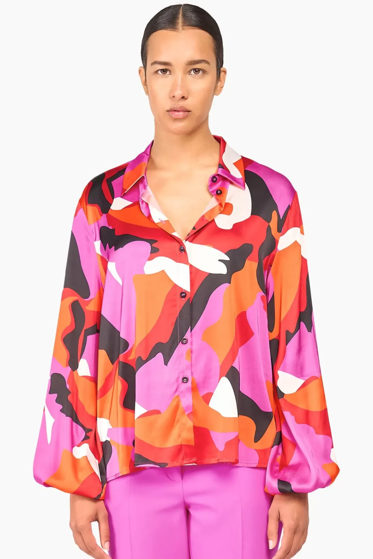 JANICE Blouses^Blouse Dames Print Abe Multi