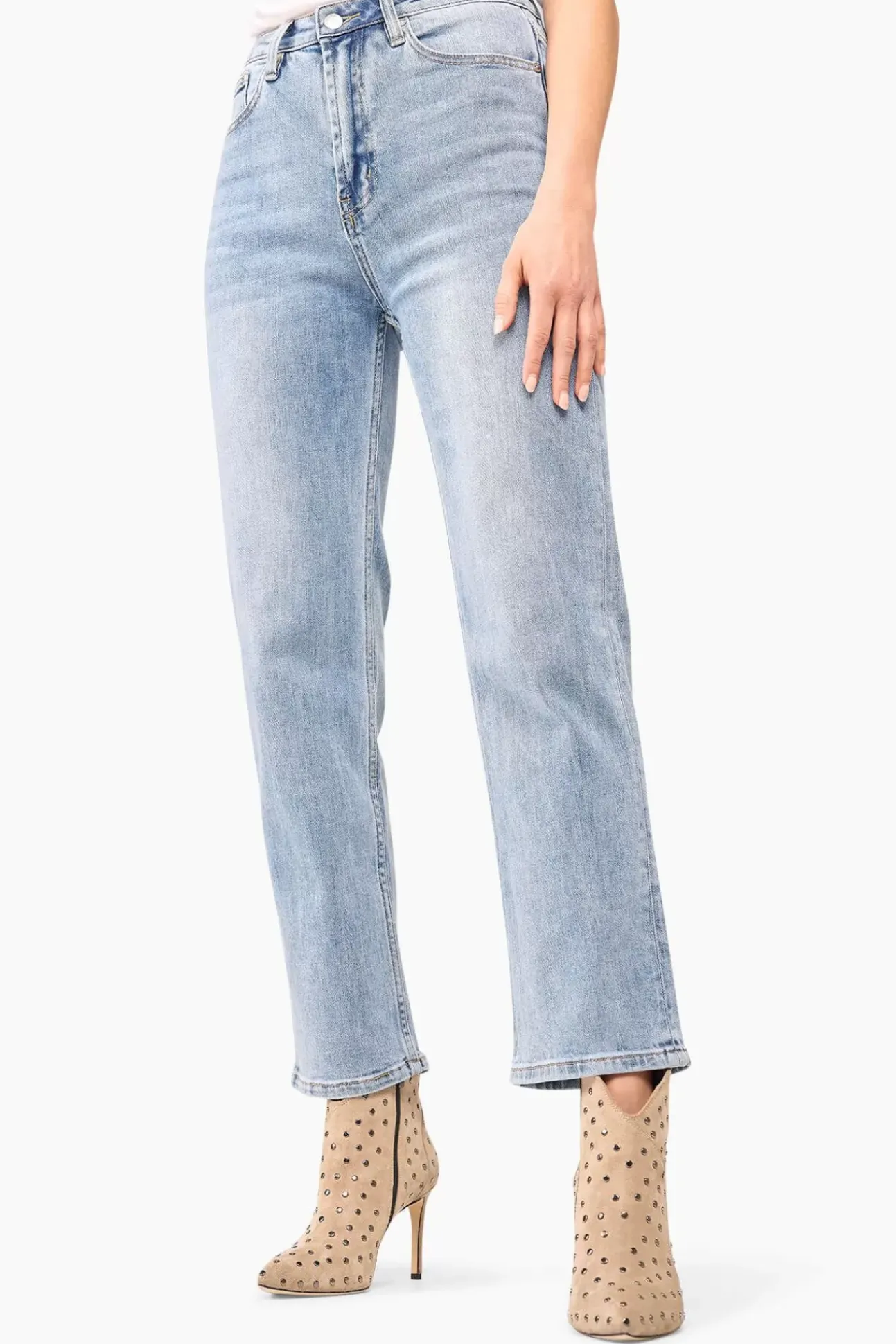 JANICE Denim^Boyfriend Jeans Morgan Blue 808