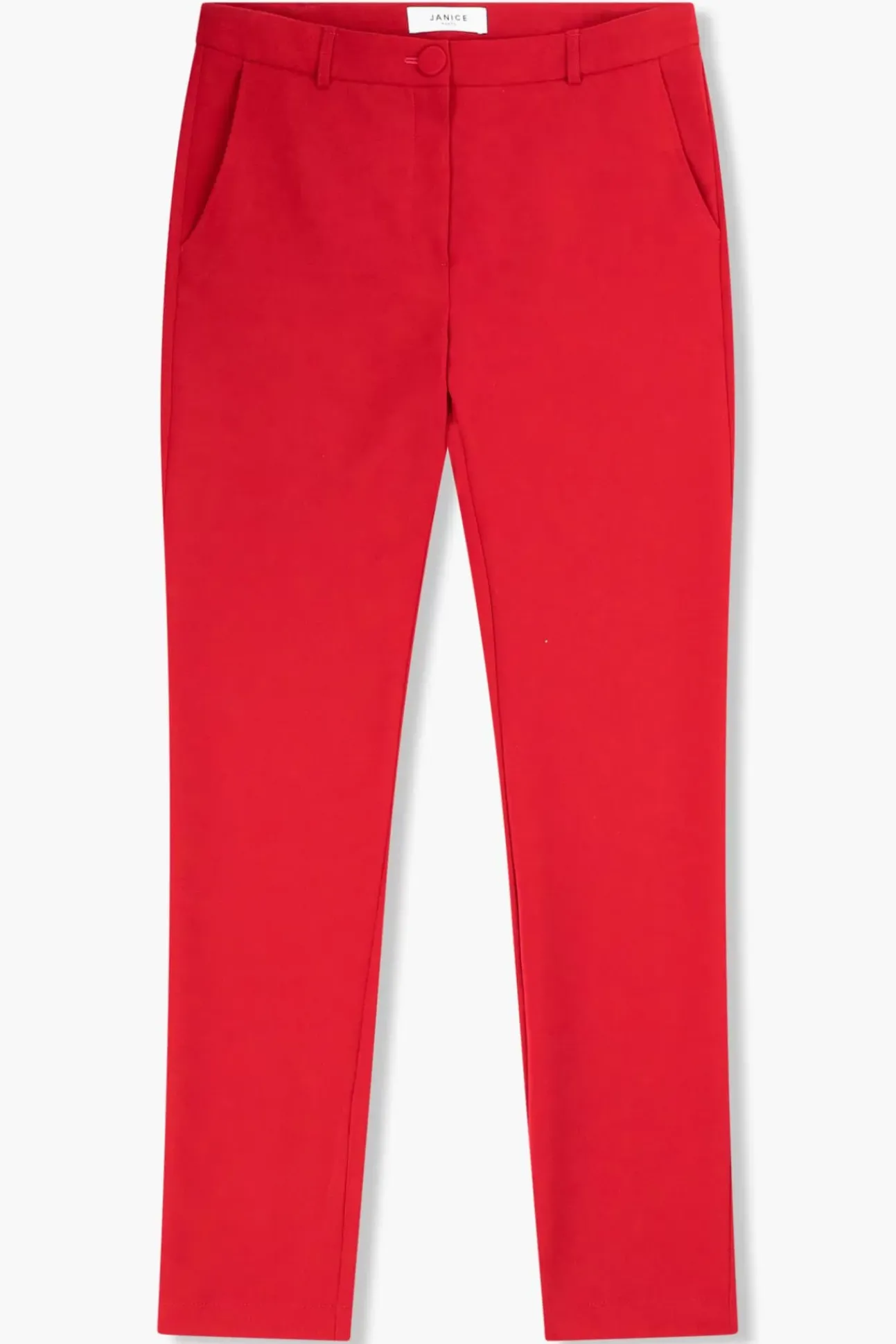 JANICE Broeken^Broek Dames Curtis Rood
