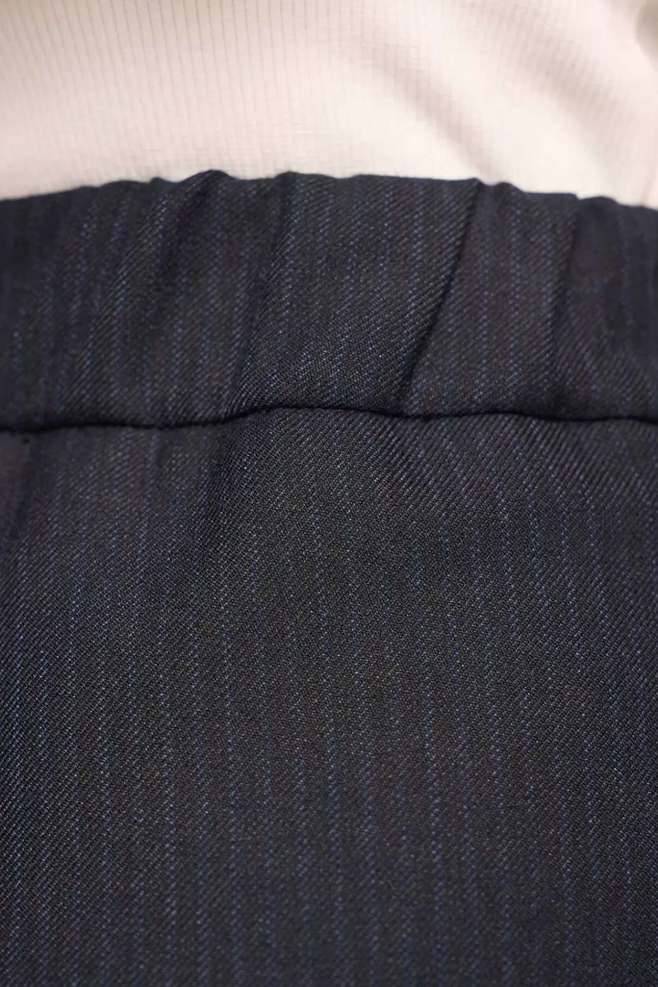 JANICE Broeken^Broek Dames Streep Pete Blauw