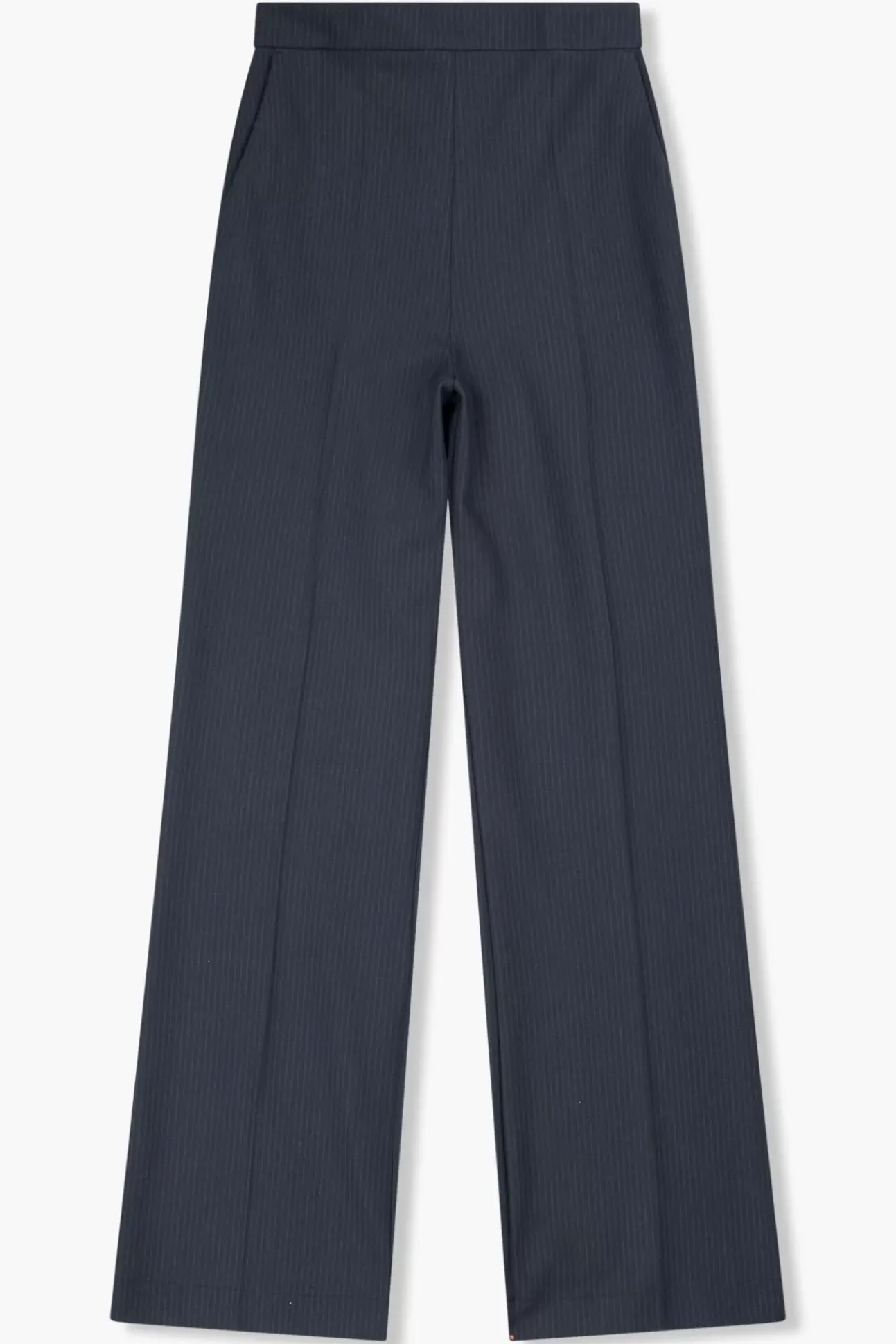 JANICE Broeken^Broek Dames Streep Pete Blauw