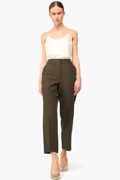 JANICE Broeken^Broek Dames Stretch Sean Groen