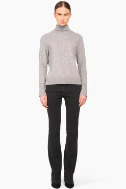JANICE Sweaters & Truien^Cashmere Blend Coltrui Dames Johnny Grijs