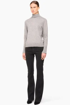JANICE Sweaters & Truien^Cashmere Blend Coltrui Dames Johnny Grijs