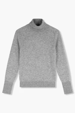 JANICE Sweaters & Truien^Cashmere Blend Coltrui Dames Johnny Grijs