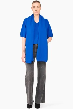 JANICE Sweaters & Truien^Cashmere Blend Truitje Dames Romeo Blue