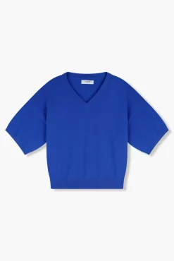 JANICE Sweaters & Truien^Cashmere Blend Truitje Dames Romeo Blue