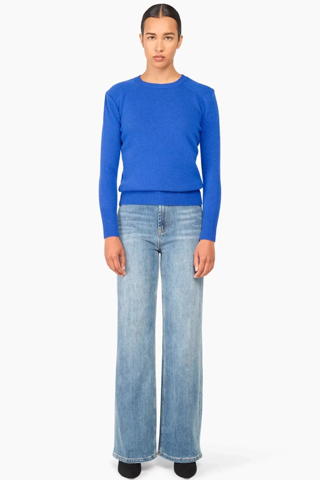 JANICE Sweaters & Truien^Cashmere Trui Dames Brody Blauw