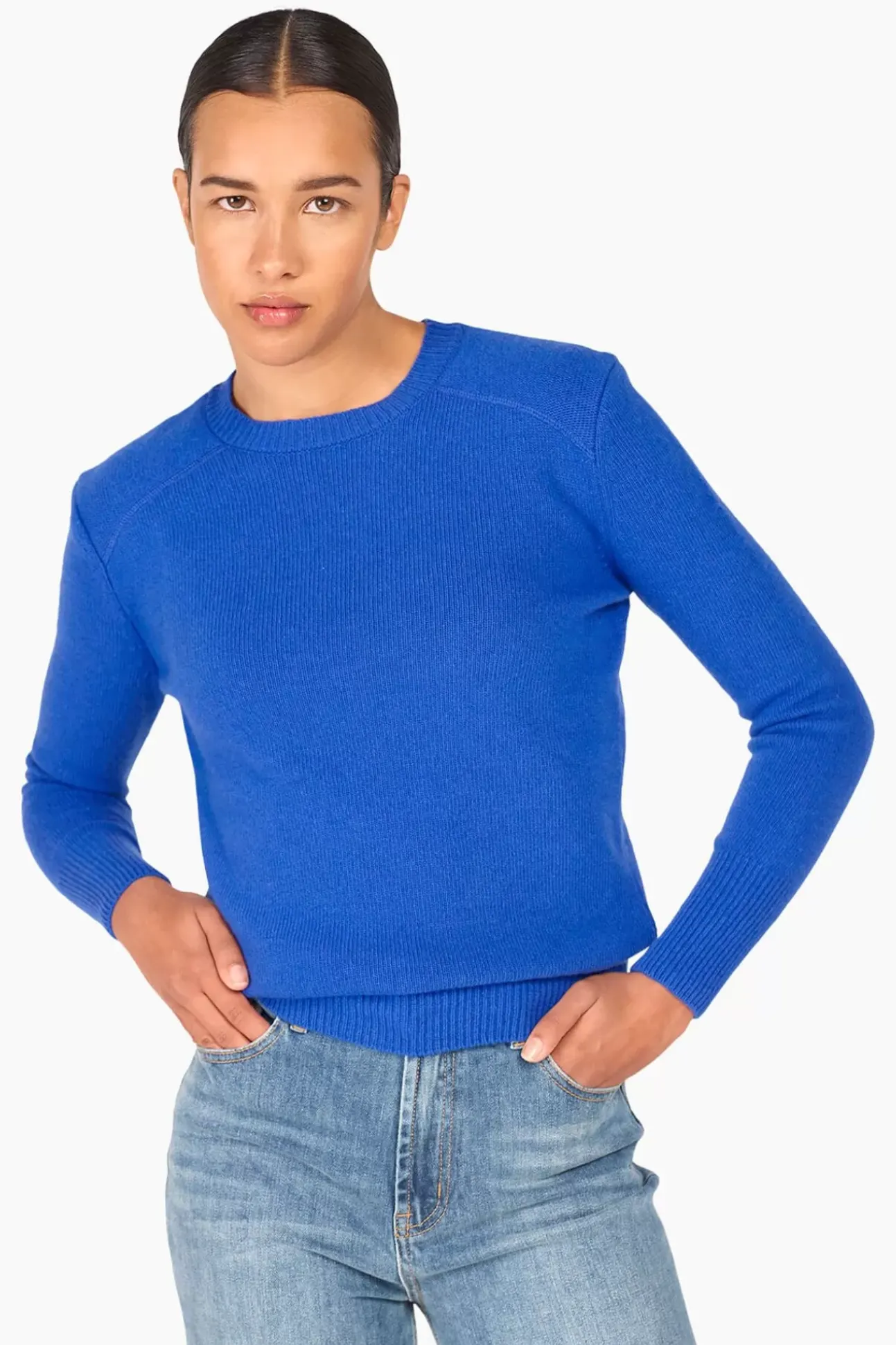 JANICE Sweaters & Truien^Cashmere Trui Dames Brody Blauw