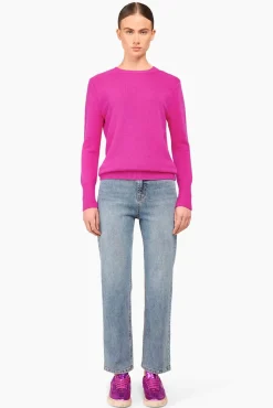 JANICE Sweaters & Truien^Cashmere Trui Dames Brody Roze