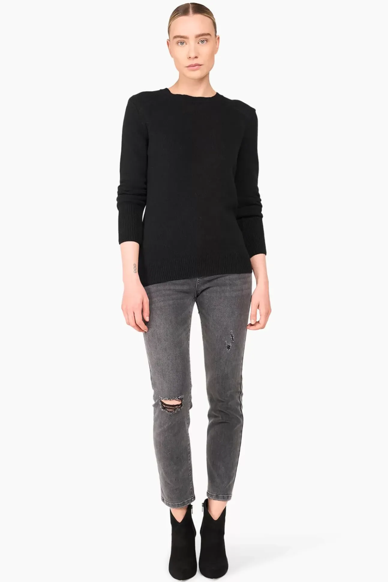 JANICE Sweaters & Truien^Cashmere Trui Dames Brody Zwart