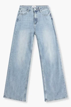 JANICE Denim^Dames Jeans Wide Leg Jason Light Denim 300
