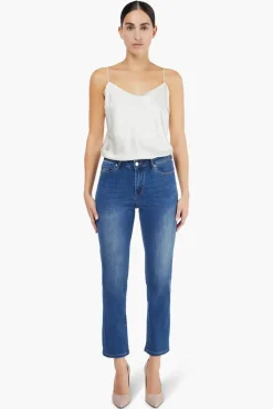 JANICE Denim^Donker Blauwe Mom Jeans Cooper Blue 111