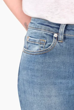 JANICE Denim^Flared Jeans Dames Arlo Blue 395