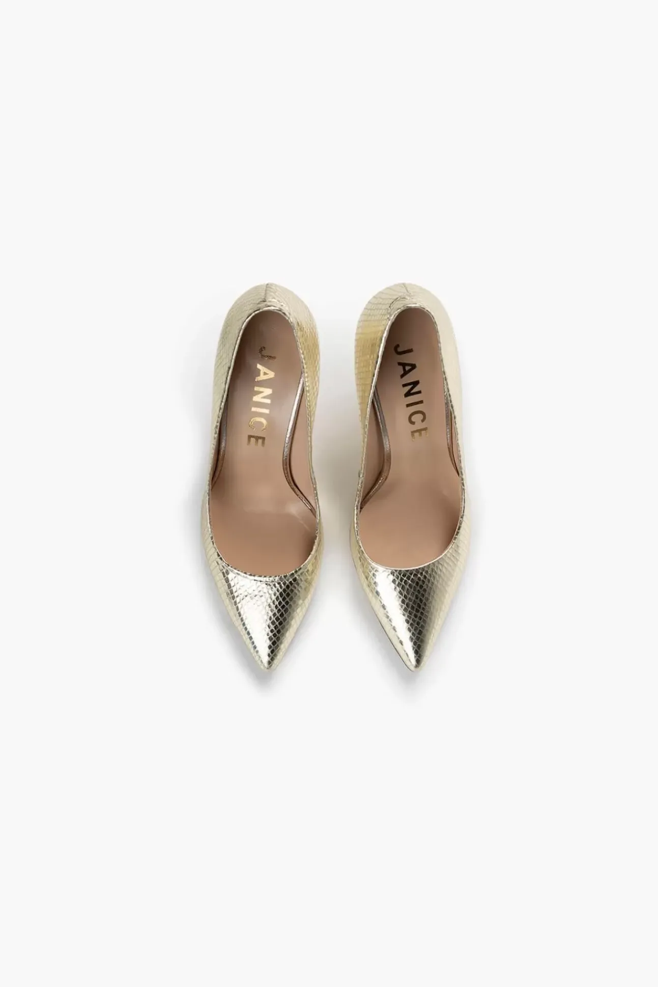 JANICE Pumps^Gouden Pump Dean Gold