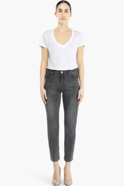 JANICE Denim^Grijze Mom Jeans Cooper Grey 007