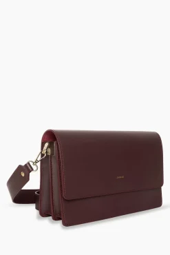 JANICE Tassen^Handtas Dames Leer Rocco Burgundy