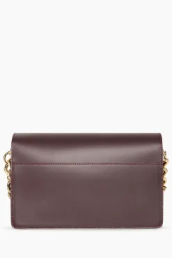 JANICE Tassen^Handtas Dames Leer Rocco Burgundy
