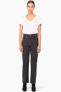 JANICE Denim^High Rise Boyfriend Jeans Morgan Black 410