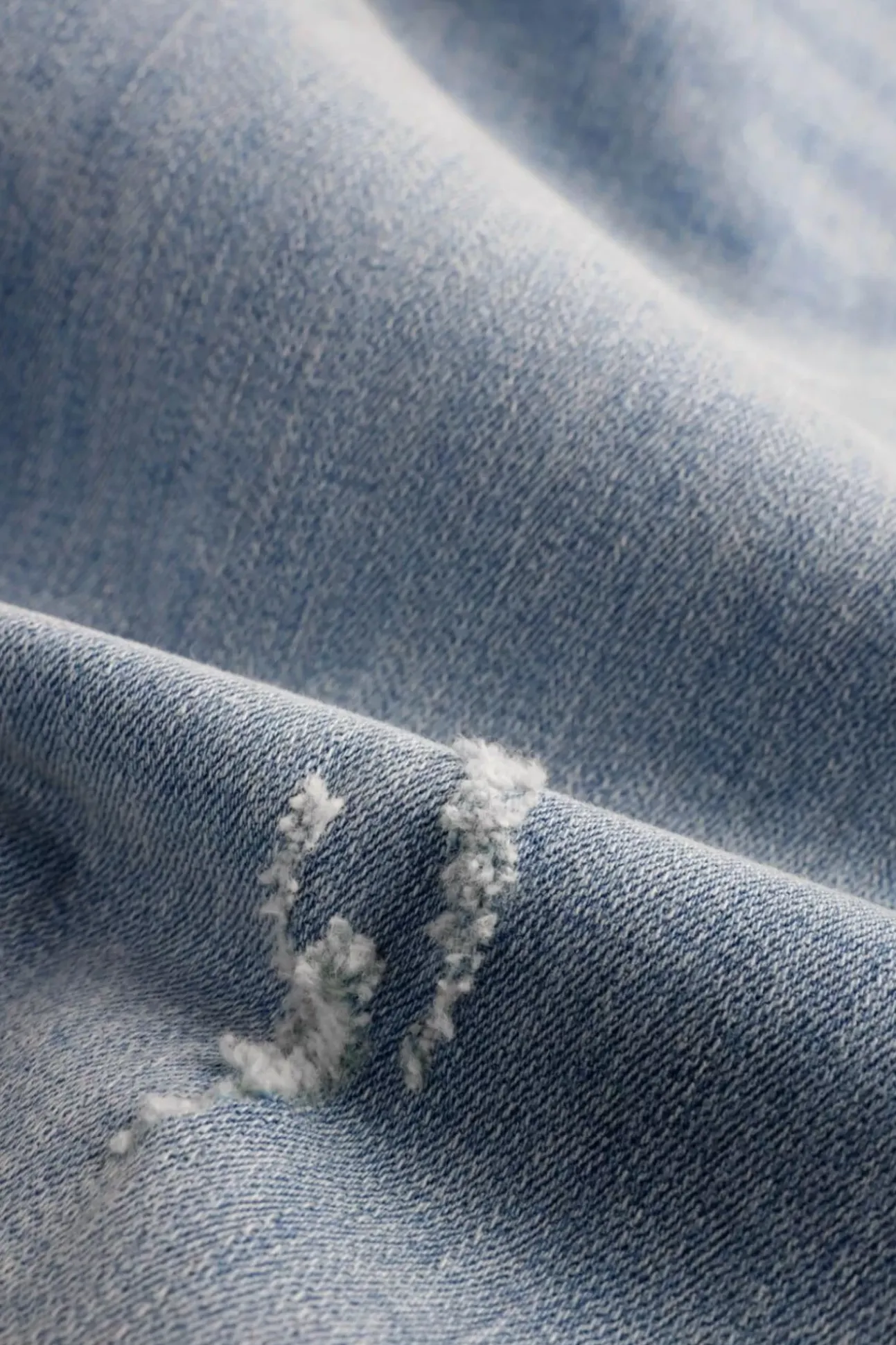 JANICE Denim^High Rise Boyfriend Jeans Morgan Destroyed Blue 033