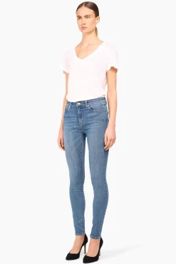 JANICE Denim^High Rise Skinny Jeans Dames Rocket Blue 405