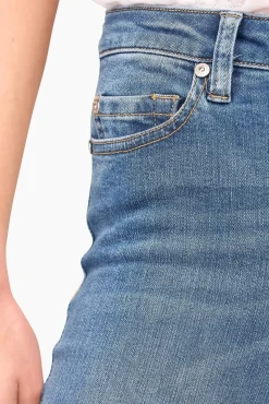 JANICE Denim^High Rise Skinny Jeans Dames Rocket Blue 405