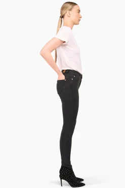 JANICE Denim^High Rise Skinny Jeans Rocket Black 410