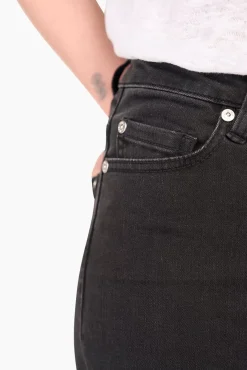 JANICE Denim^High Rise Skinny Jeans Rocket Black 410