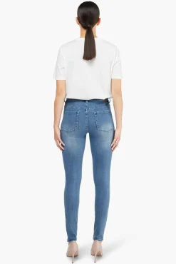 JANICE Denim^High Waist Skinny Jeans Rocket Dark Denim 009
