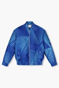 JANICE Jassen^Jas Dames Bomber Rick Blauw