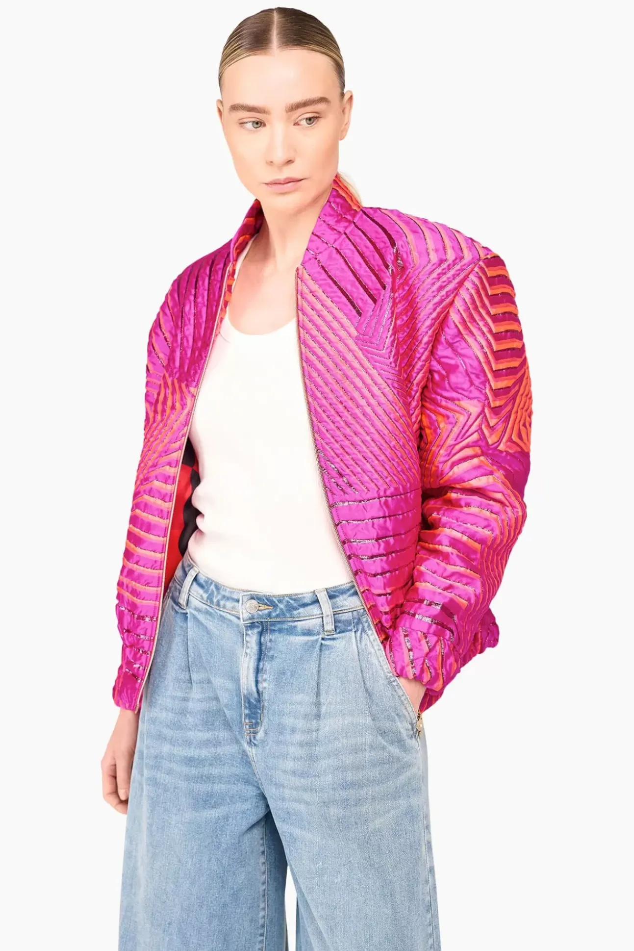 JANICE Jassen^Jas Dames Bomber Rick Roze