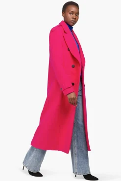 JANICE Jassen^Jas Dames Wol Lennon Roze