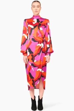 JANICE Jurken^Jurk Print Lang Dustin Multi
