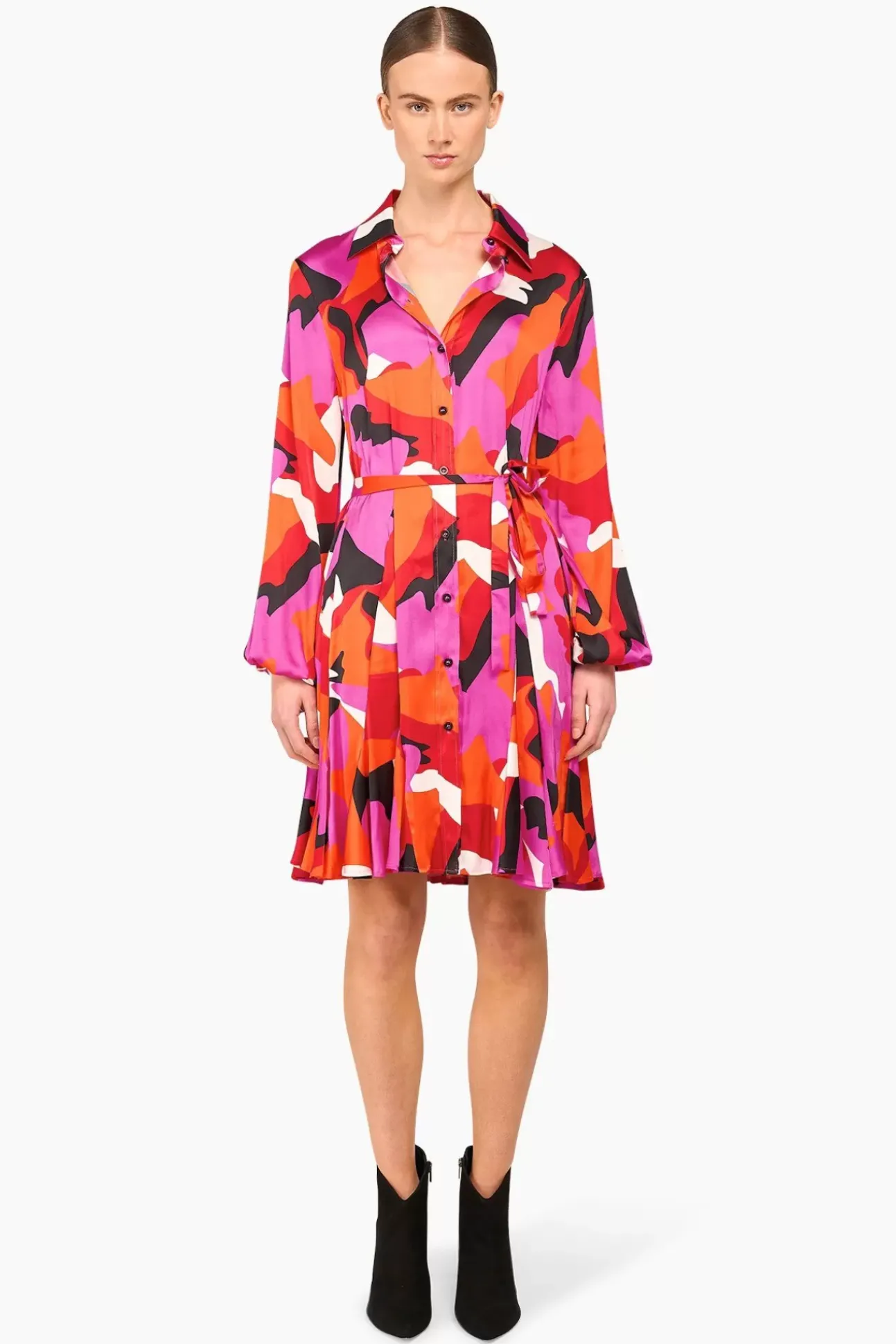 JANICE Jurken^Jurk Print Viscose Alex Multi