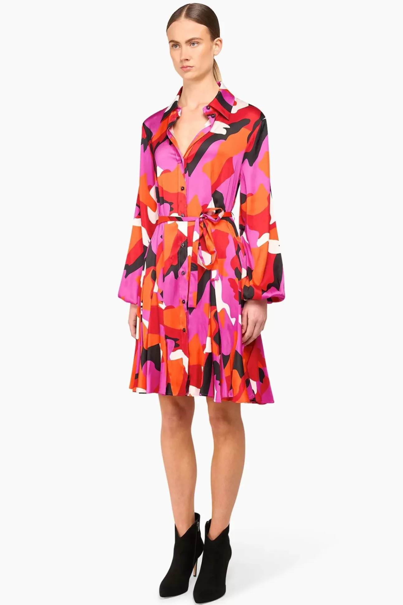 JANICE Jurken^Jurk Print Viscose Alex Multi