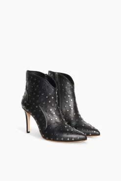 JANICE Laarsjes^Laarsjes Dames Studs Stewart Zwart