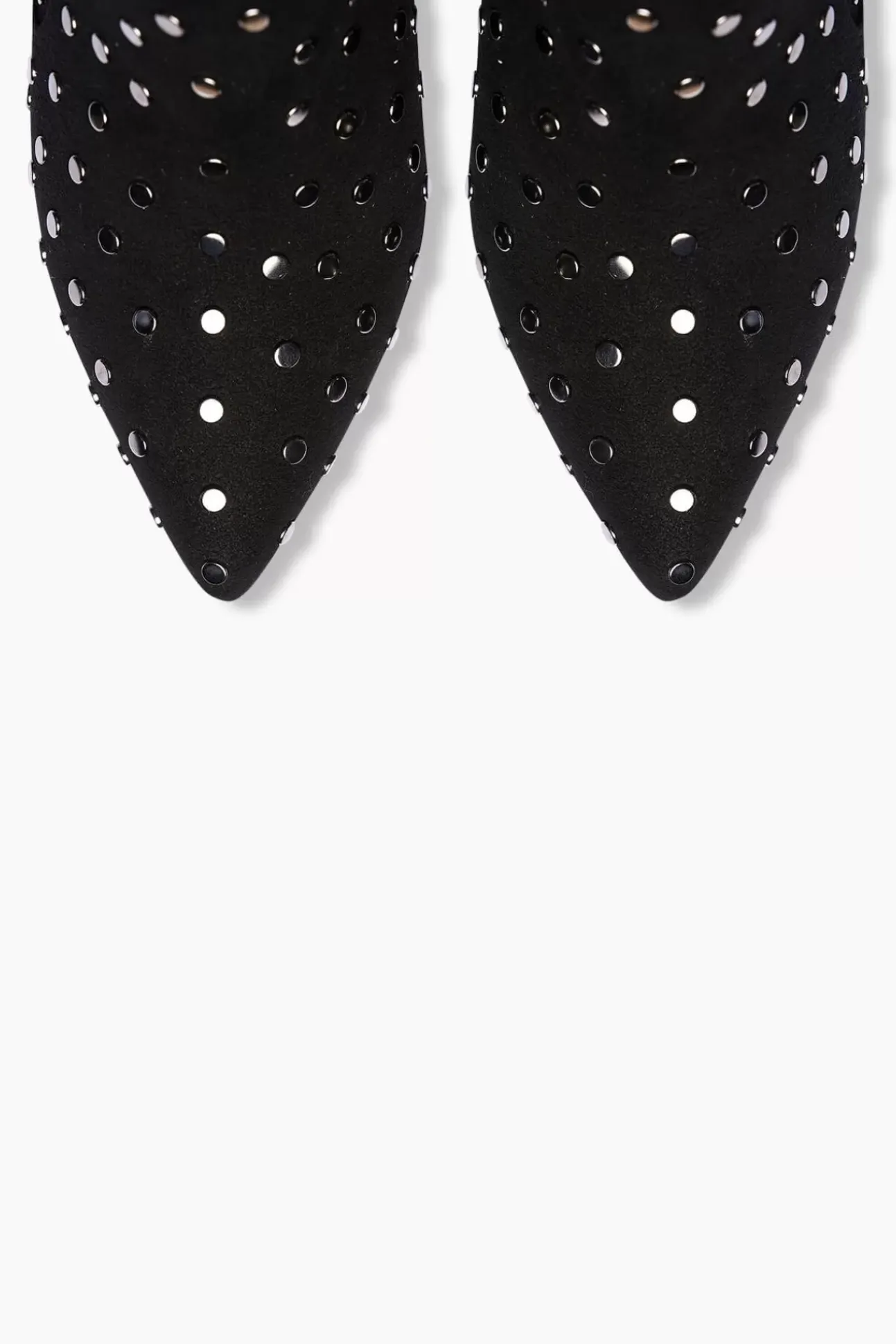 JANICE Laarsjes^Laarsjes Dames Studs Suede Stewart Zwart