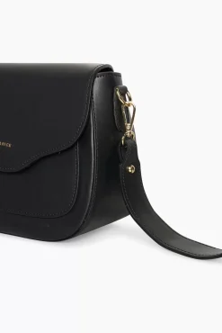 JANICE Tassen^Leren Crossbody Dames Nixon Zwart