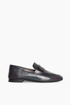 JANICE Loafers^Loafer Dames Zwart Leer Lak Burt