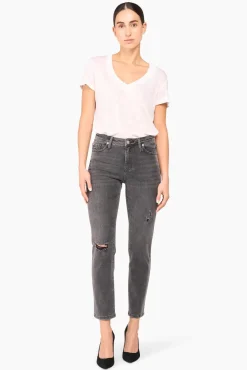 JANICE Denim^Mom Jeans Cooper Destroyed Grijs 811