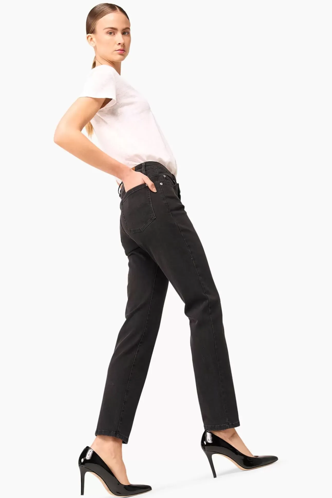 JANICE Denim^Mom Jeans Cooper Zwart 410